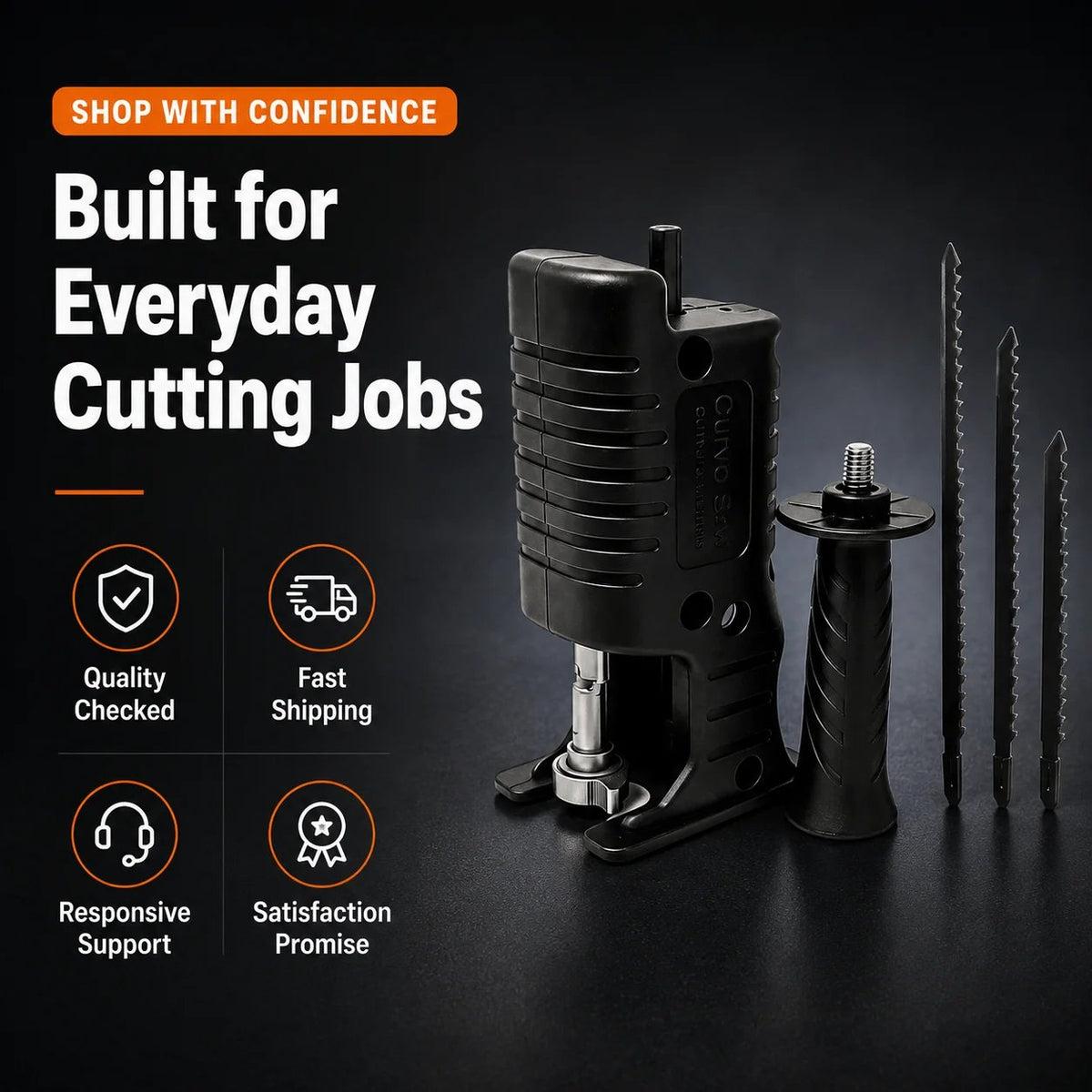Reciprocating Saw Attachment for Drill