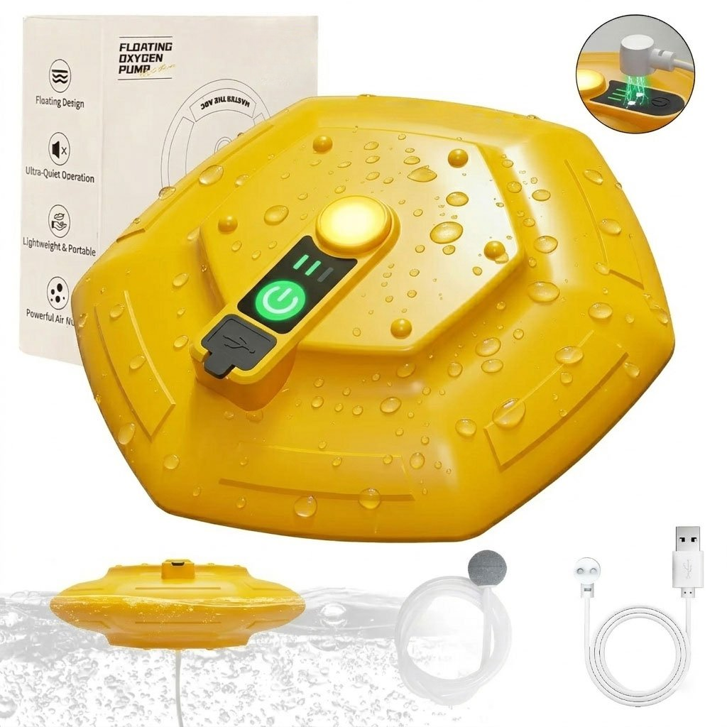 Portable Bait Aerator Pump