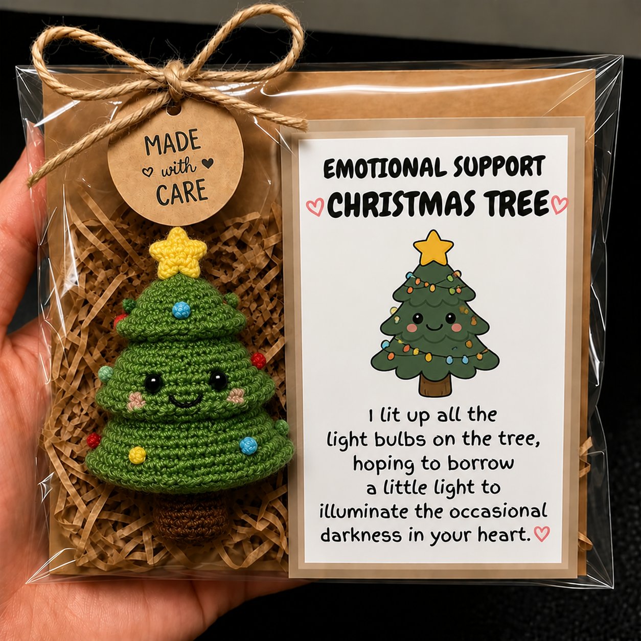 đ
⨠Original Emotional Support Santa â A Little Reminder That Joy Always Arrives