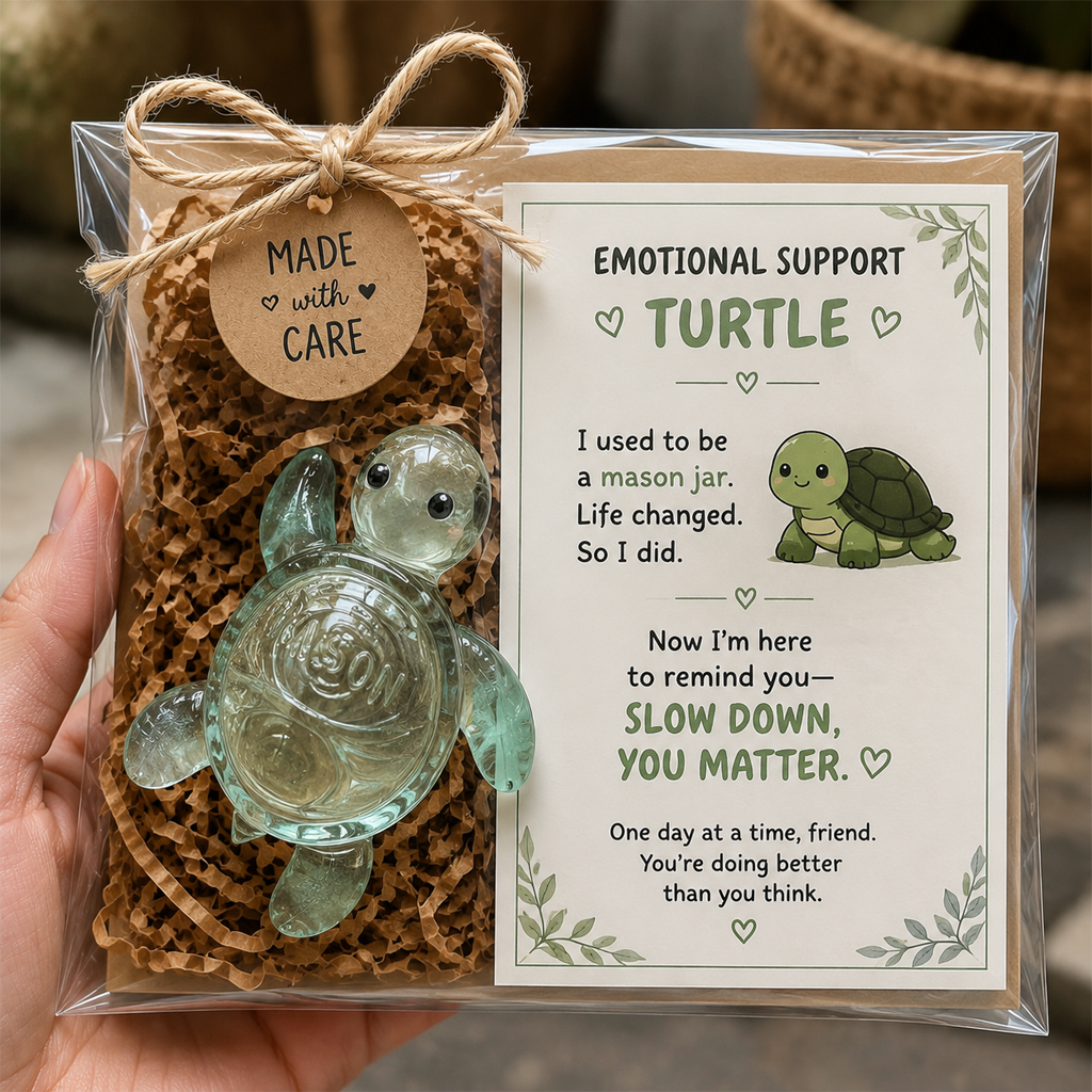đ˘đ˘Original Recycled Glass Support Turtle