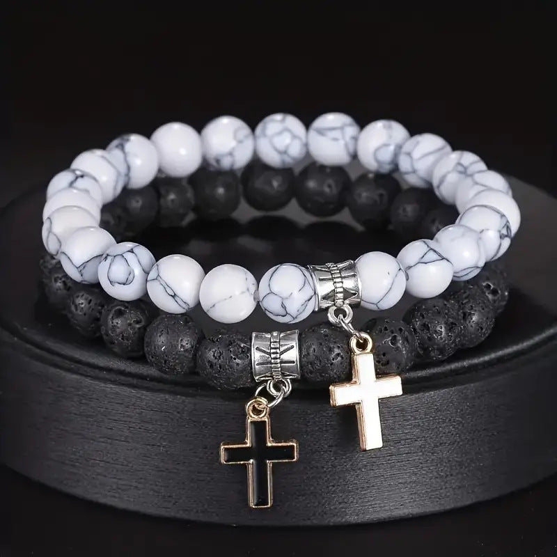 ⏳Time-Limited Special⏰Natural Stone Bead Bracelet – Elegant 📿