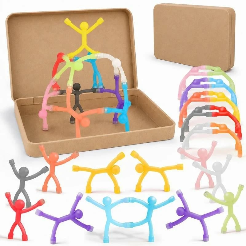 🔥LAST DAY 49% OFF - ✨Unisex Kids' Magnetic Building Set (Set of 10)