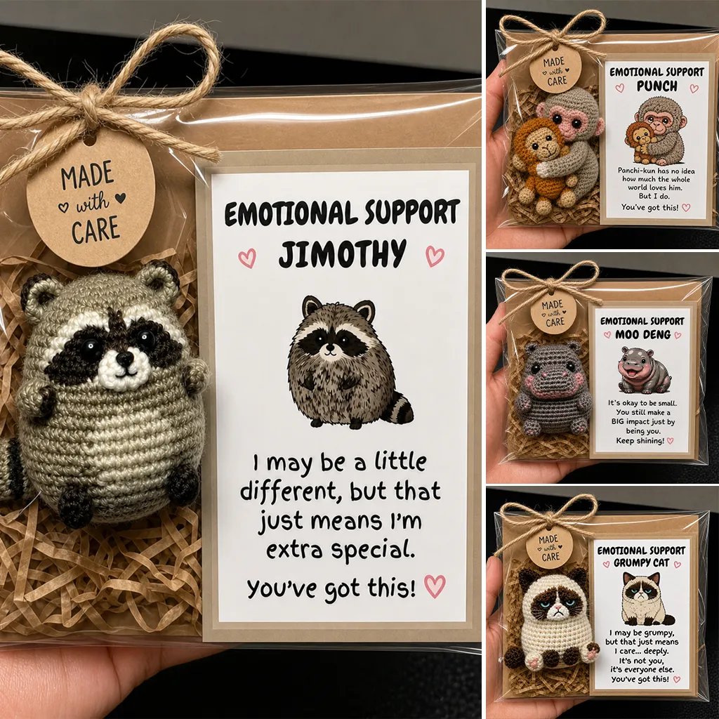 Legendary Emotional Support Meme Squad😾🐒🦝🦛