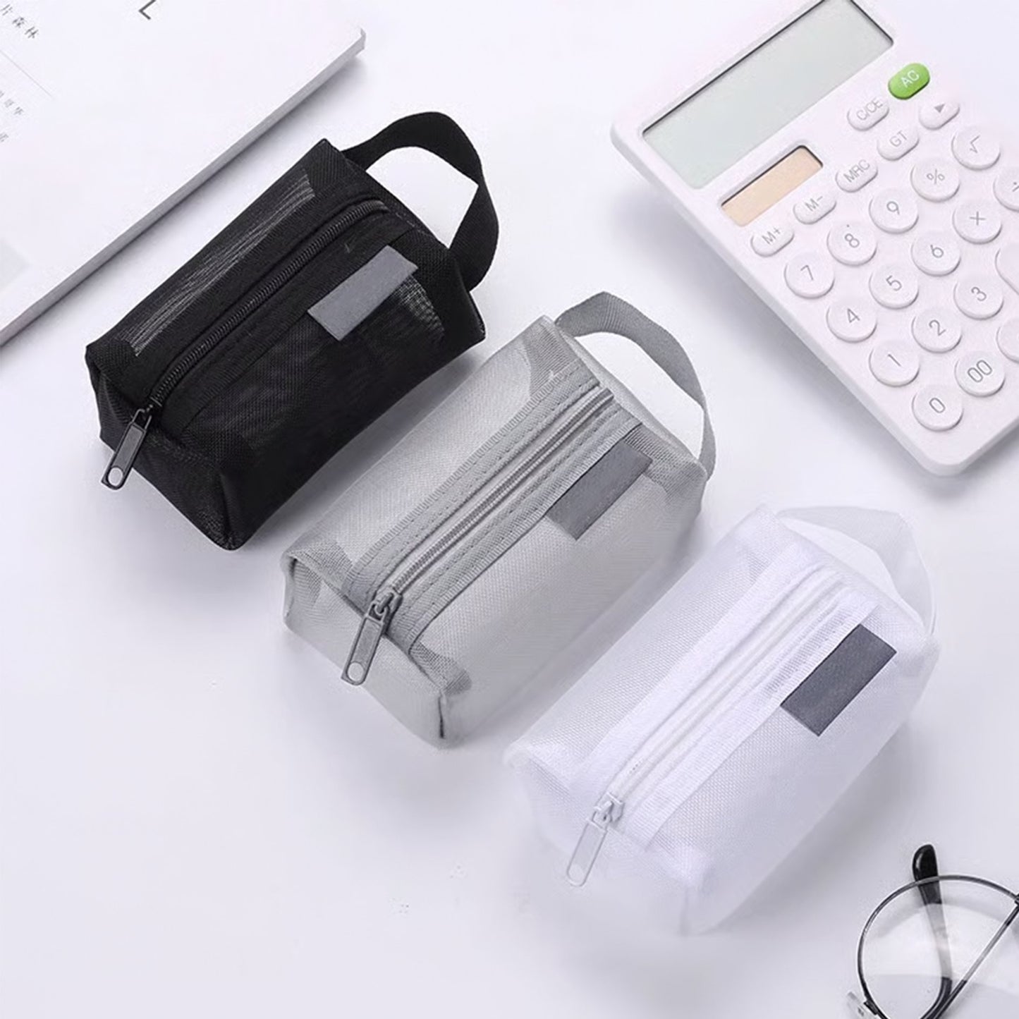 Portable Square Mesh Storage Bag