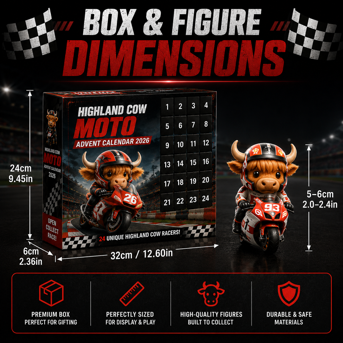 ๐ฎ๐๏ธ HIGHLAND COW MOTO ADVENT CALENDAR 2026