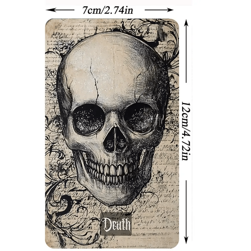 💀🖤Vintage Gothic Tarot Cards Set - 78 Tarot Cards Deck