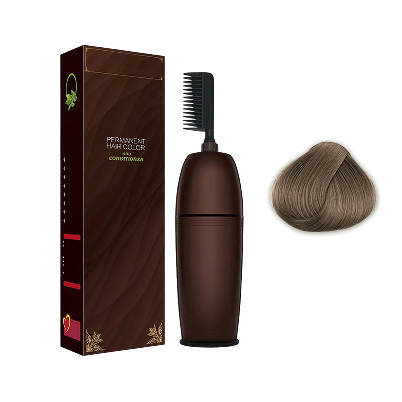 ๐ฅ Natural Plant-Derived Gentle Hair Color โ Gray Coverage, Long-Lasting, Easy Apply โจ