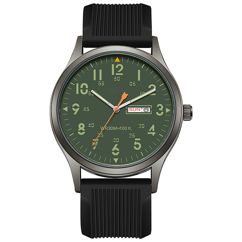 🎁2026 New Arrivals 45% OFF💥Men's Quartz Watch with Luminous Display – Dual Glow, 30M Water Resistant, Date Window 🕶️