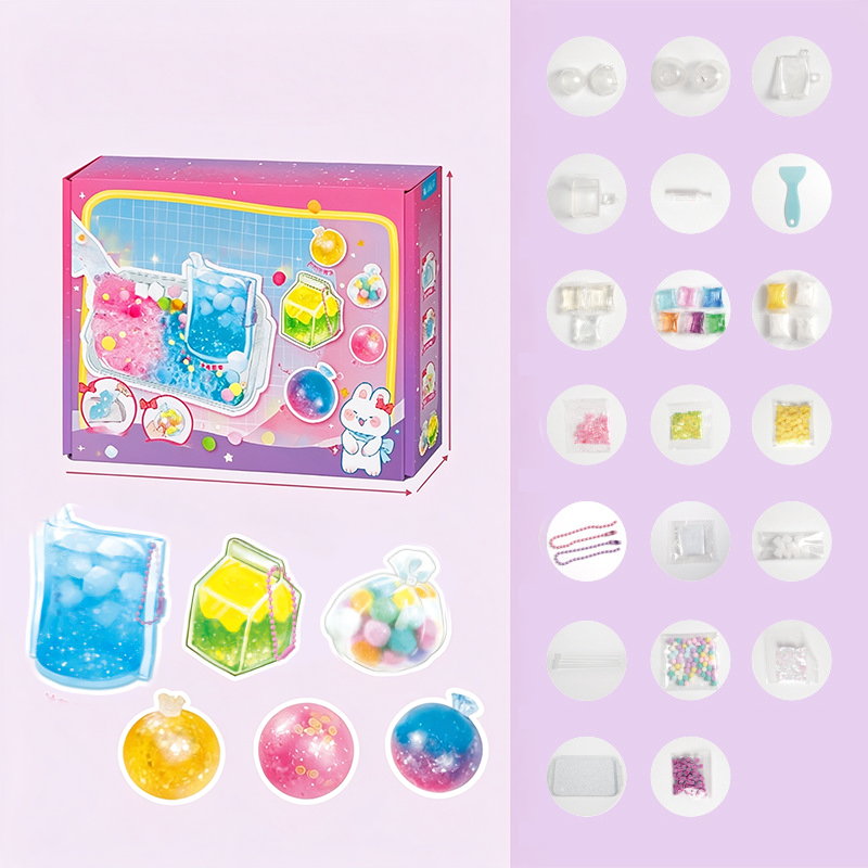 🐱 49% OFF NOW! 🧊 DIY Fried Ice Squishy Toy Kit – Cat claw design, squishy fun & creative – Perfect for sensory play & stress relief for kids ✨