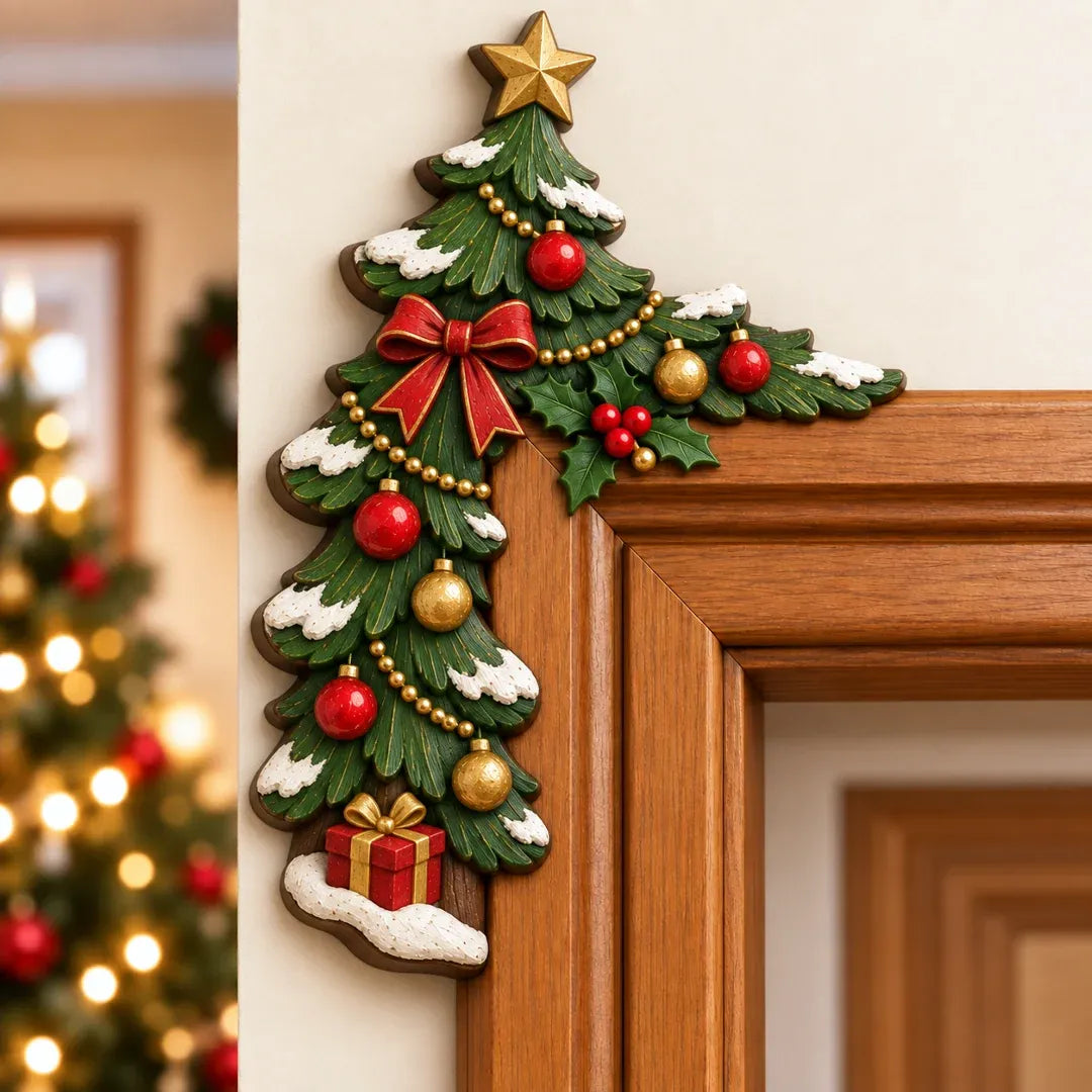 ⏳ Last Day 49% OFF – 🎄 3D Christmas Peekaboo Door Frame Corner Decor | 8 Festive Character Designs with Left & Right Options for Doorways, Entryways & Holiday Corners ✨
