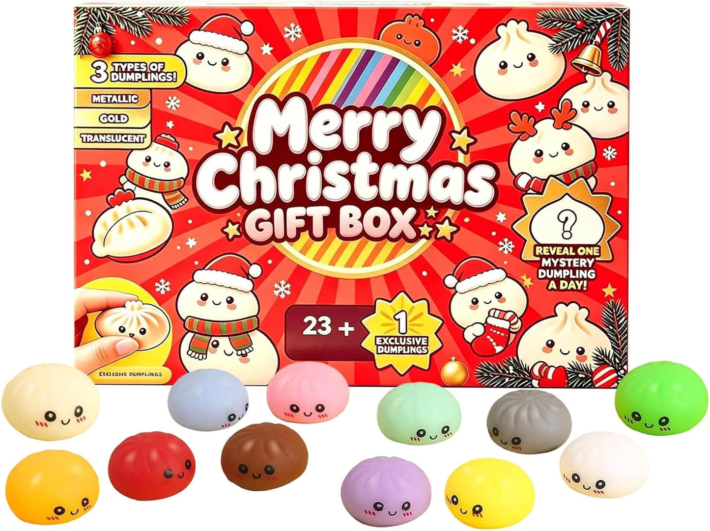 24 Days of Squishy Christmas Surprises 🎄