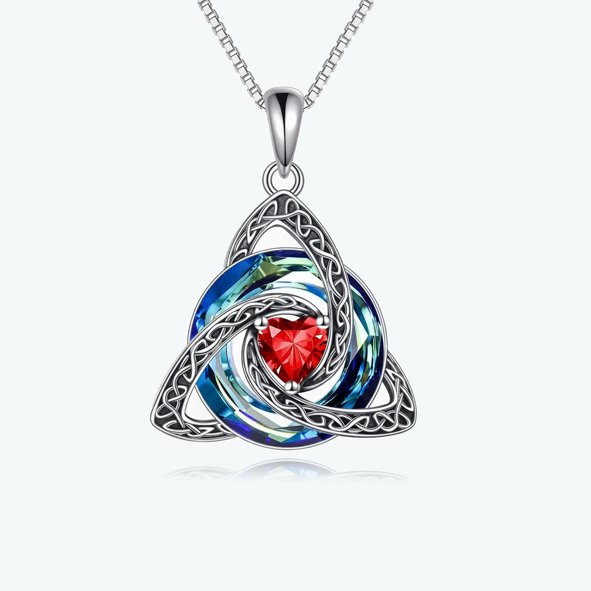 🛡️ Celtic Birthstone Shield: Wear Your Protection & Story ✨