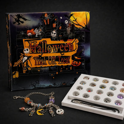 Halloween Charm Advent Calendar Bracelet Blind Box