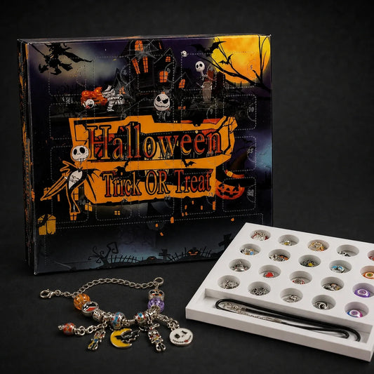 Halloween Charm Advent Calendar Bracelet Blind Box