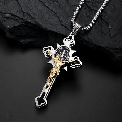 St. Benedict Exorcism Cross - Bless you and your family