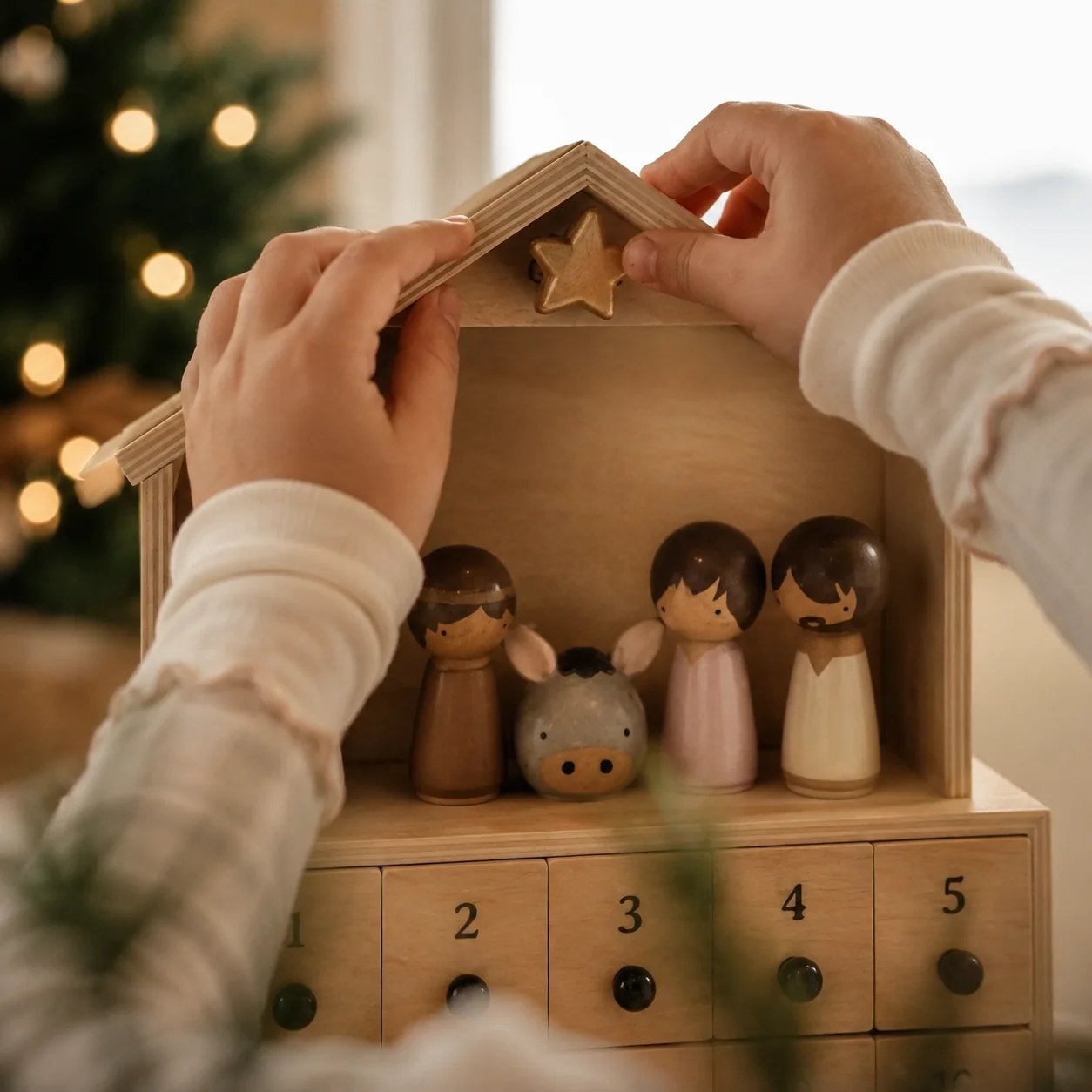 Nativity Advent Calendar 2026 – 24-Day Christmas Countdown with Nativity Figures