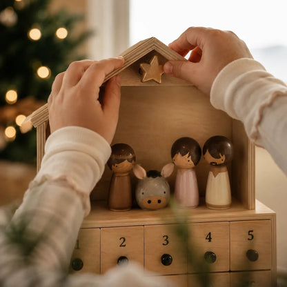 Nativity Advent Calendar 2026 – 24-Day Christmas Countdown with Nativity Figures