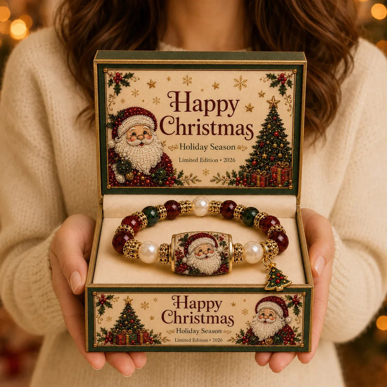 🏆Hot Sale 50% OFF🎄Christmas Magic Collection Pearl Bracelet — 2026 Limited Meaningful Edition
