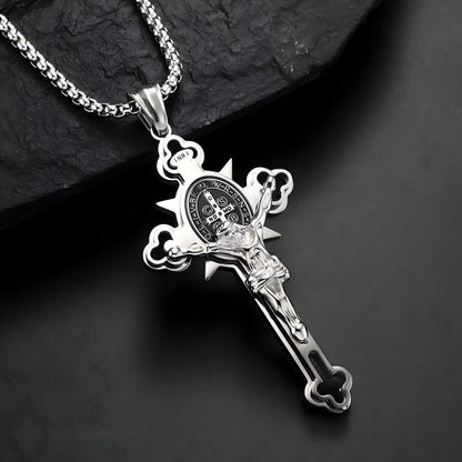 St. Benedict Exorcism Cross - Bless you and your family