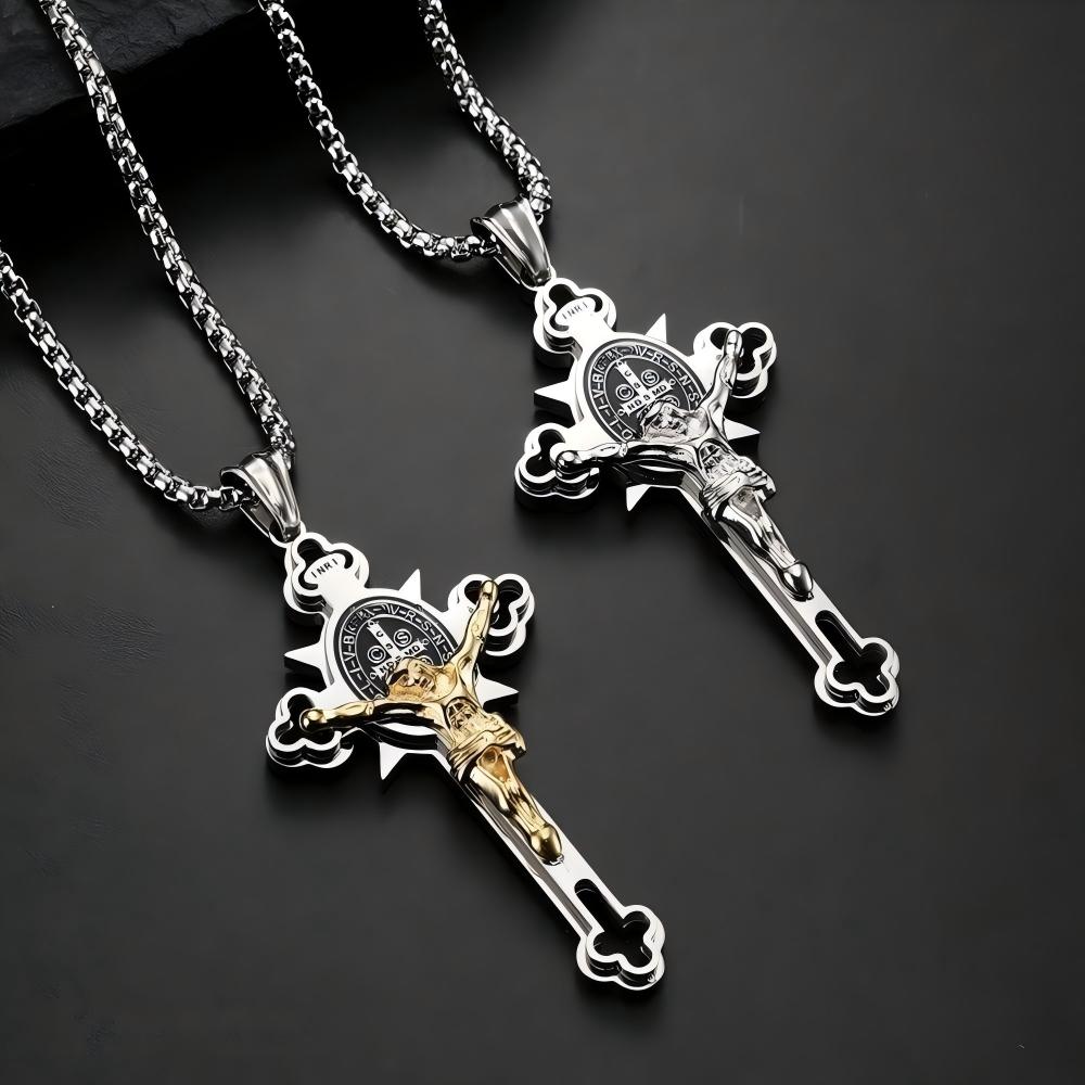 St. Benedict Exorcism Cross - Bless you and your family
