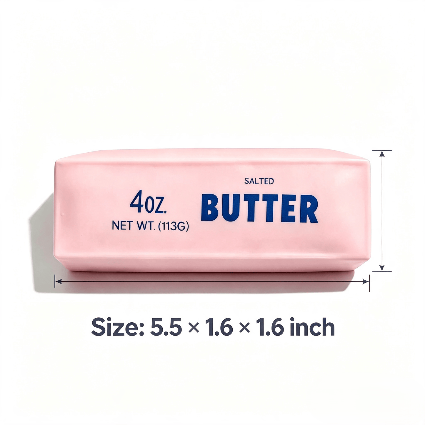 🧈 Crunchy Butter Bar Squishy Toy – Satisfying Squeeze Sensory Fidget Toy for Stress Relief, Relaxation & Fun 🎧