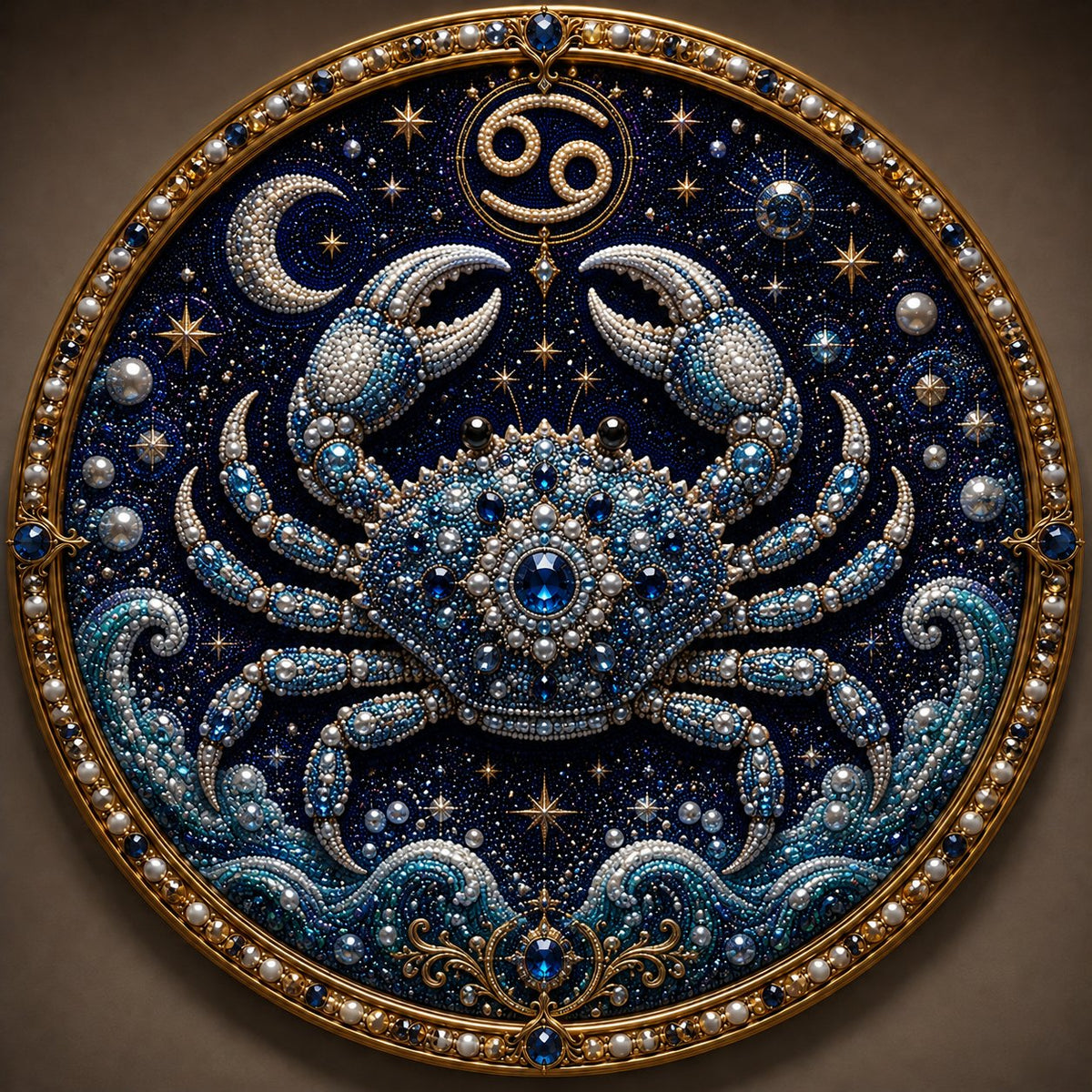 🔥 12 Zodiac Signs Pearl Art Kit ♈🌙