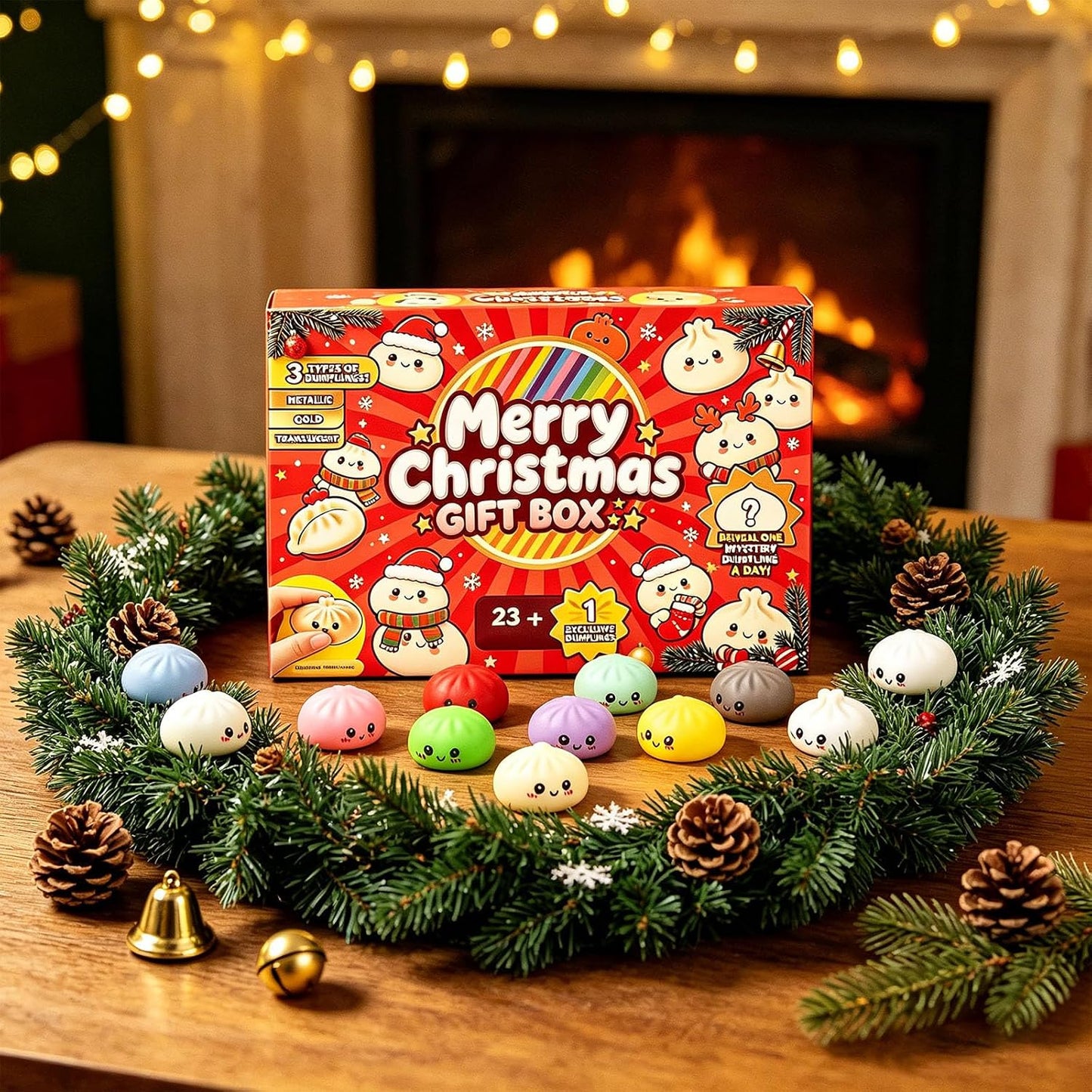 24 Days of Squishy Christmas Surprises 🎄