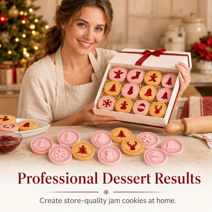 🍪 🎄 Festive Christmas Cookie Mold Set