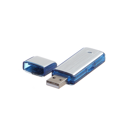 USB Flash Drive Voice Recorder 2-in-1 – Voice Activated, Smart Noise Reduction, Scheduled Recording, Auto File Save
