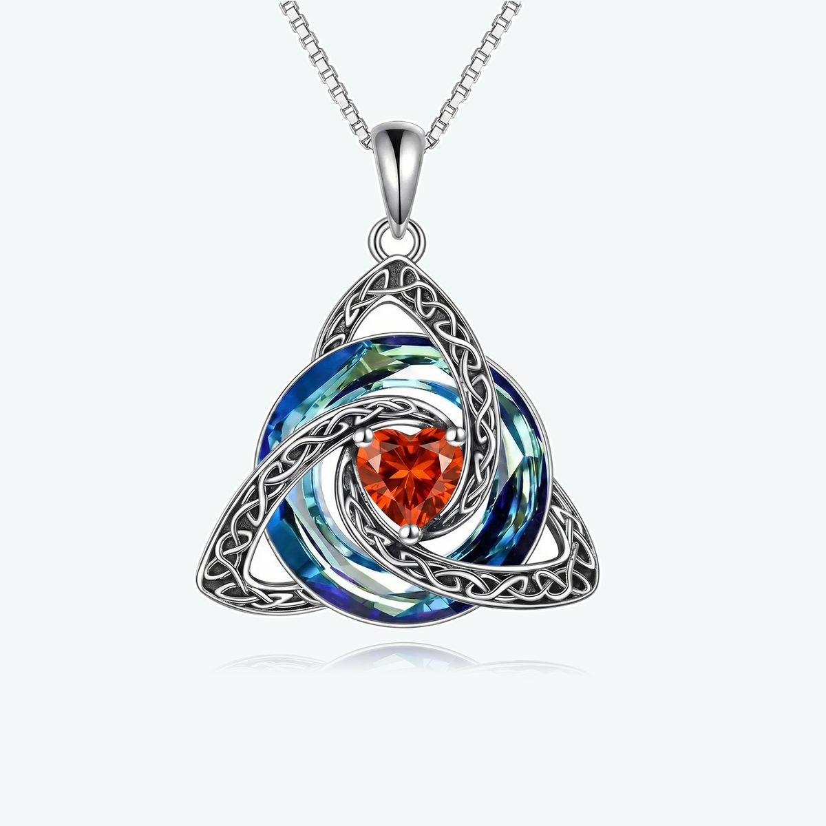 🛡️ Celtic Birthstone Shield: Wear Your Protection & Story ✨