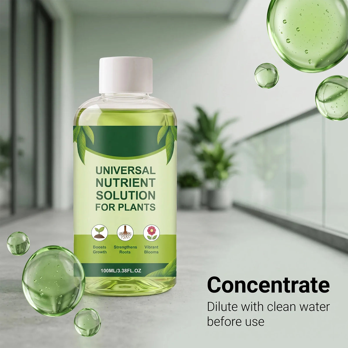 🌿Universal Concentrated Plant Nutrient Solution 💧Fertilizer For Indoor Green Plants & Flower Potted Care