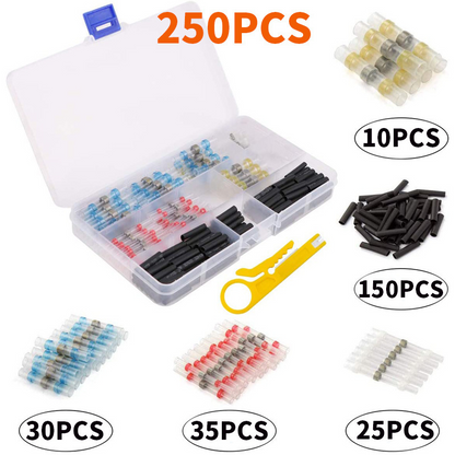 ✨300PCS WATERPROOF SOLDER WIRE CONNECTOR KIT