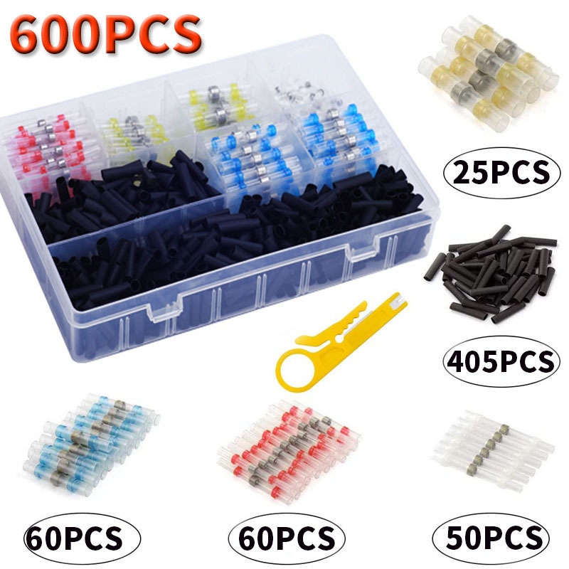 ✨300PCS WATERPROOF SOLDER WIRE CONNECTOR KIT