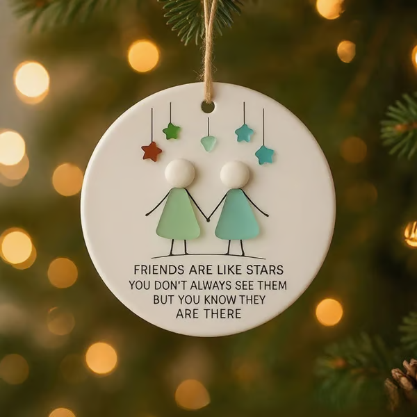 🎁Festive Offer · Now £6.99💕 ⏰Heart-Shaped Sea Glass Friendship Decor🌊✨ Shaped by Nature & Crafted by Hand💝