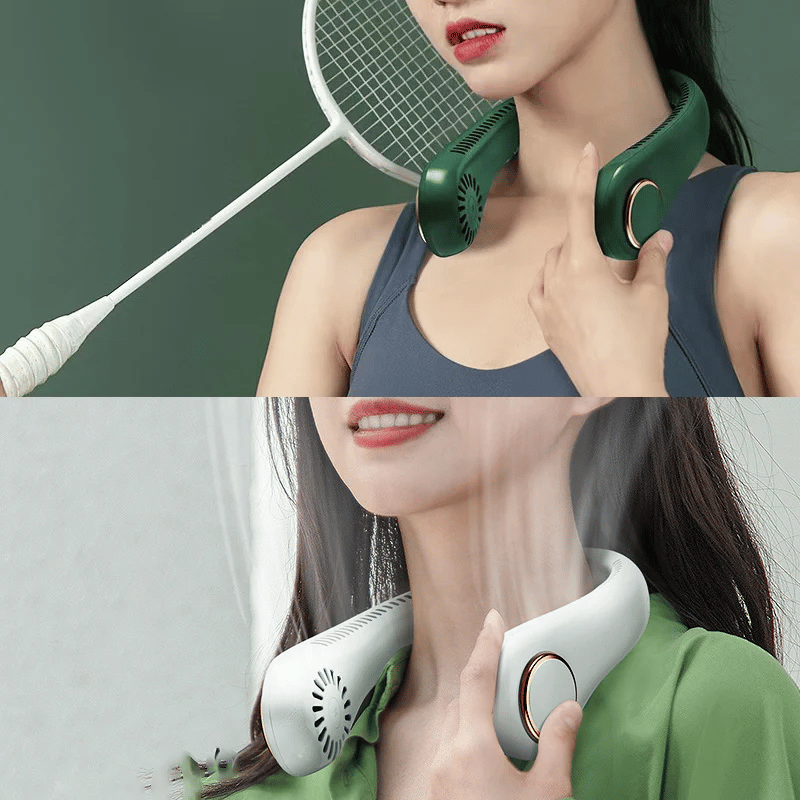 🍃360° Portable Bladeless Neck Fan