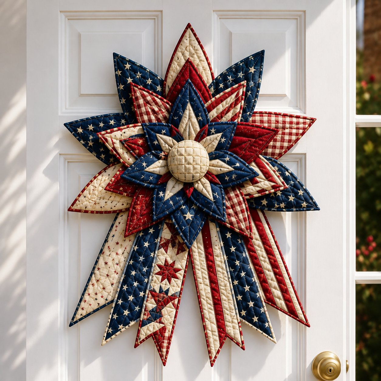 🔥Last Day 49% OFF - 🎃🎀 Oversized Seasonal Quilted Door Bow DIY Sewing Kit(📦Buy 2 Free Shipping)