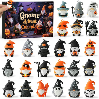 2026 Halloween Gnome Advent Calendar - 24-Day Countdown