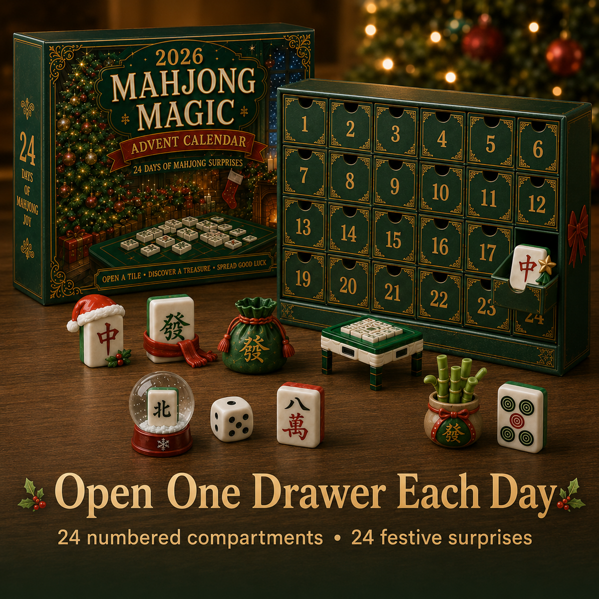 2026 Mahjong Magic Advent Calendar