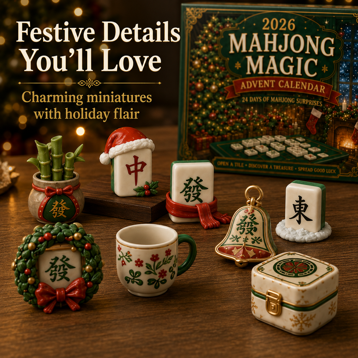 2026 Mahjong Magic Advent Calendar