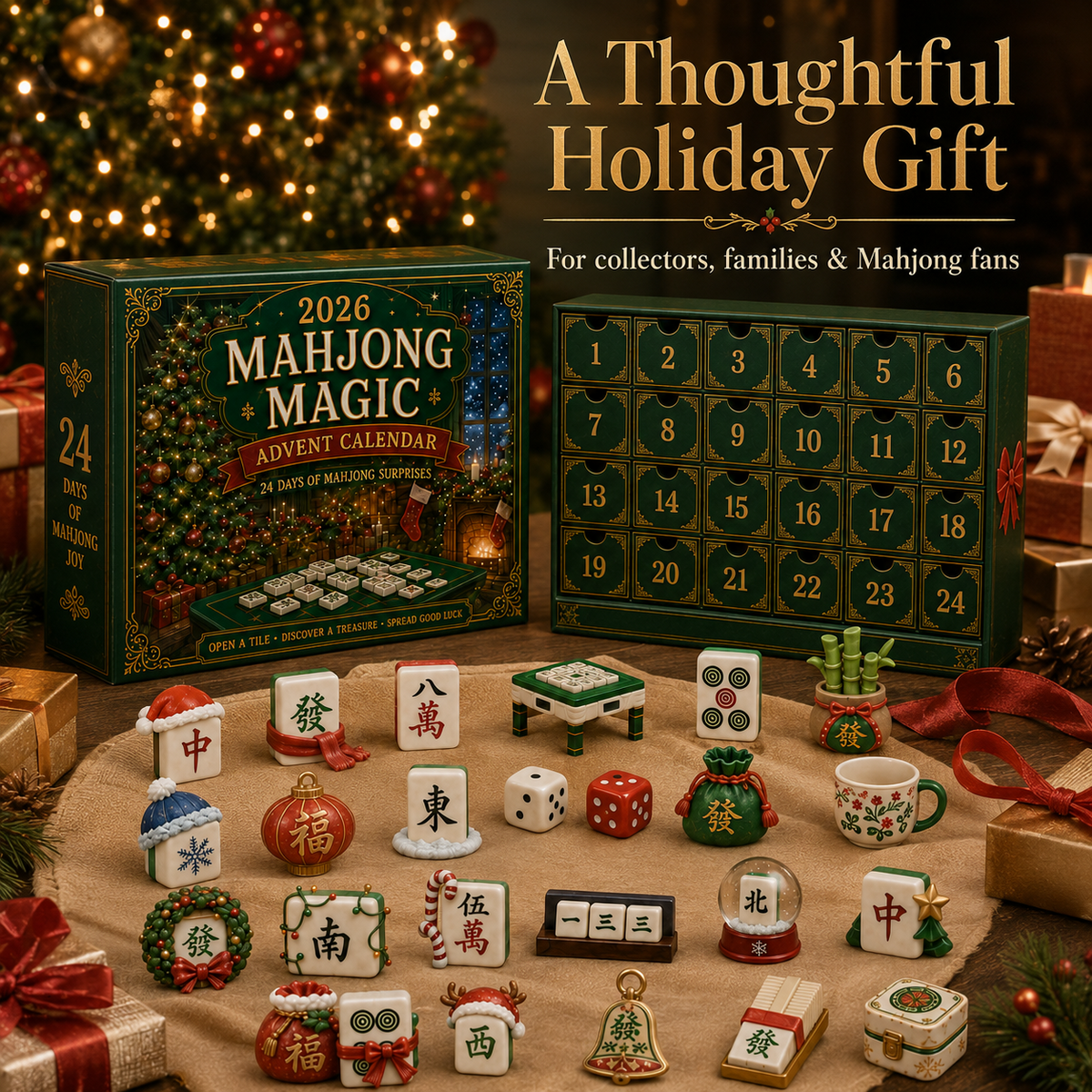 2026 Mahjong Magic Advent Calendar