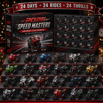 🏍️🎄2026 Speed Masters Motorcycle Advent Calendar