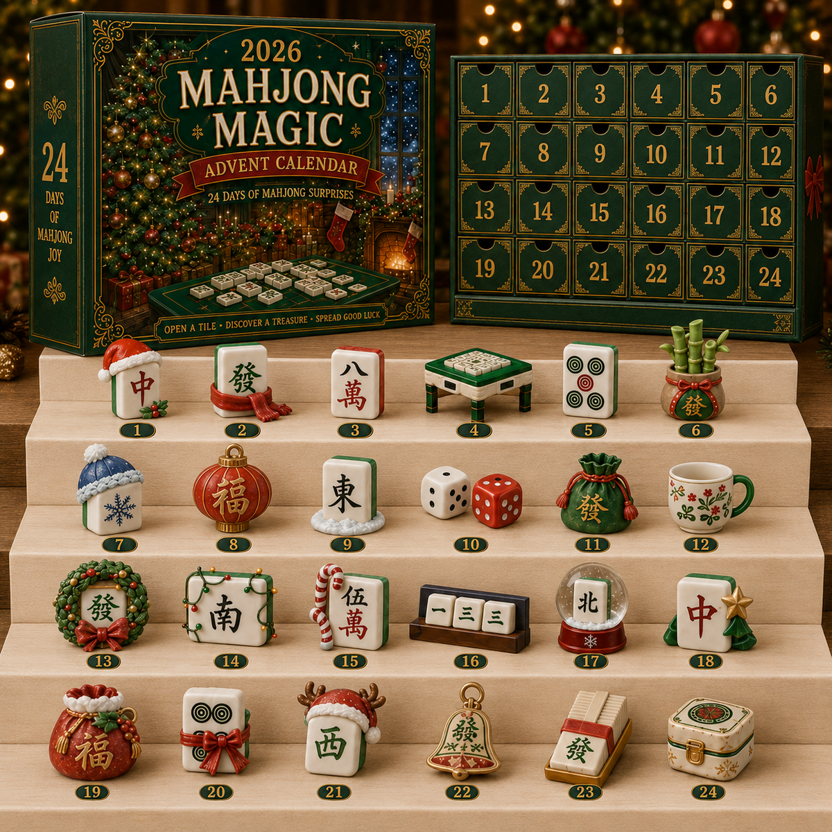 2026 Mahjong Magic Advent Calendar