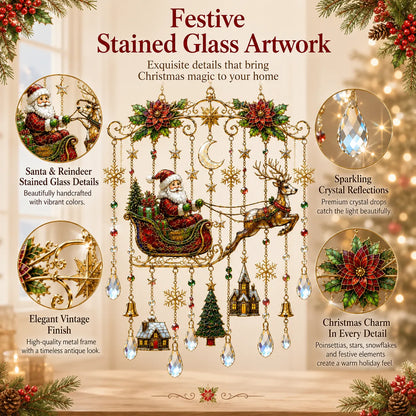 49% OFF – 🎄Handmade Christmas Stained Drops & Ready-to-Hang Holiday Decor ✨
