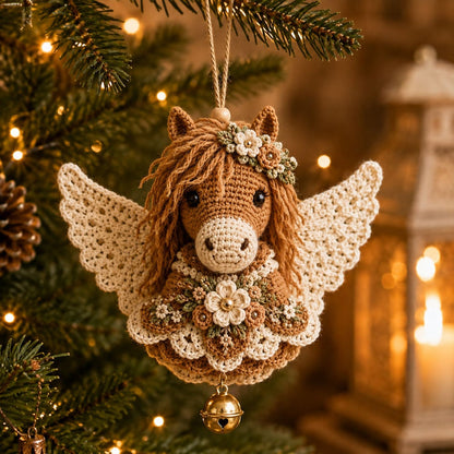 🔥Last Day 50% OFF 🪽 Animal Angel Crochet Ornament DIY Kit