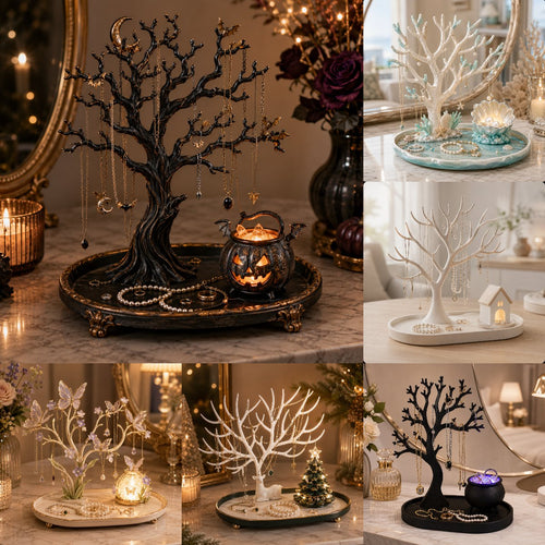 🔥Last Day 50% OFF - 🌳 Illuminated Jewelry Tree Organizer