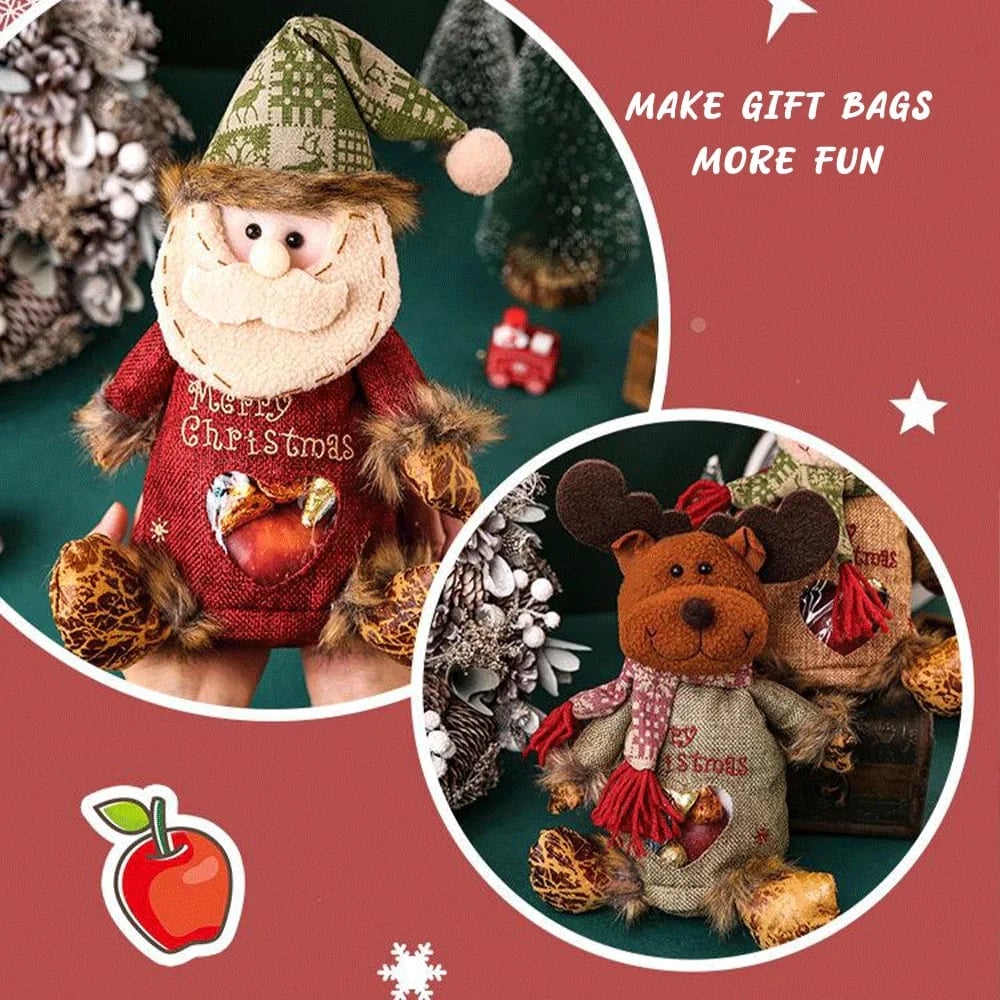 🎉 49% OFF 🎉Christmas Gift Bags Zipper Design