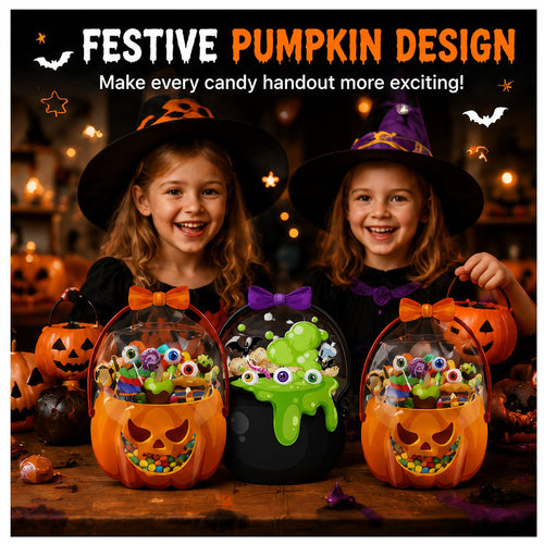 🔥 FROM £7.99 | Halloween Treat Bags – 10/30/50PCS Party Packs 🎃