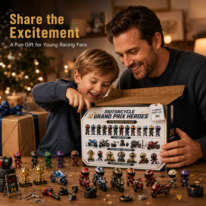 🏍️2026 Motorcycle Grand Prix Heroes – 24-Day Racing Blind Box Gift Set