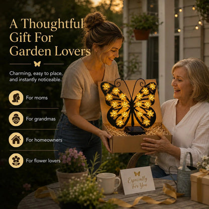 💯🦋 Solar Butterfly Garden Light