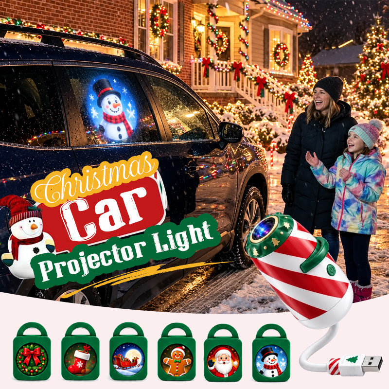 🎄✨ Christmas Car Projector Light – Turn Your Car Into a Magical Winter Wonderland 🚗